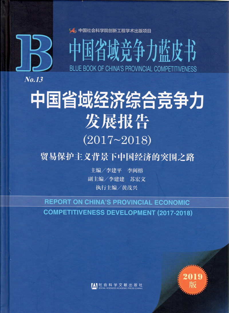 www.操逼网c中国省域经济综合竞争力发展报告（2017-2018）